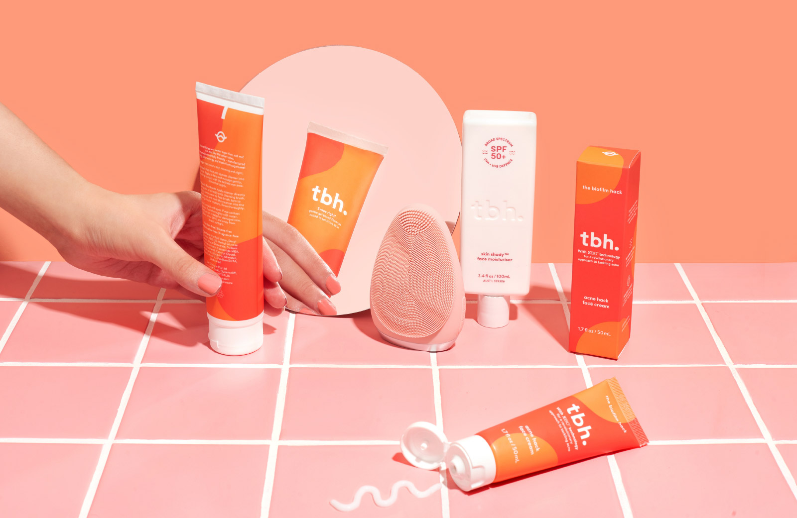 made somewhere project tbh skincare cover