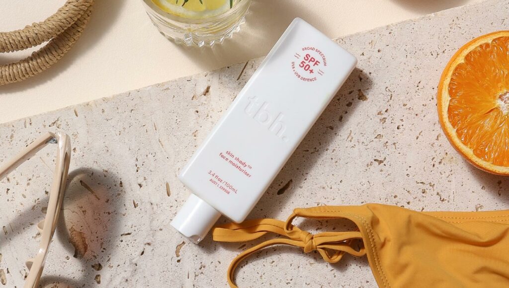 made somewhere project tbh skincare spf cover